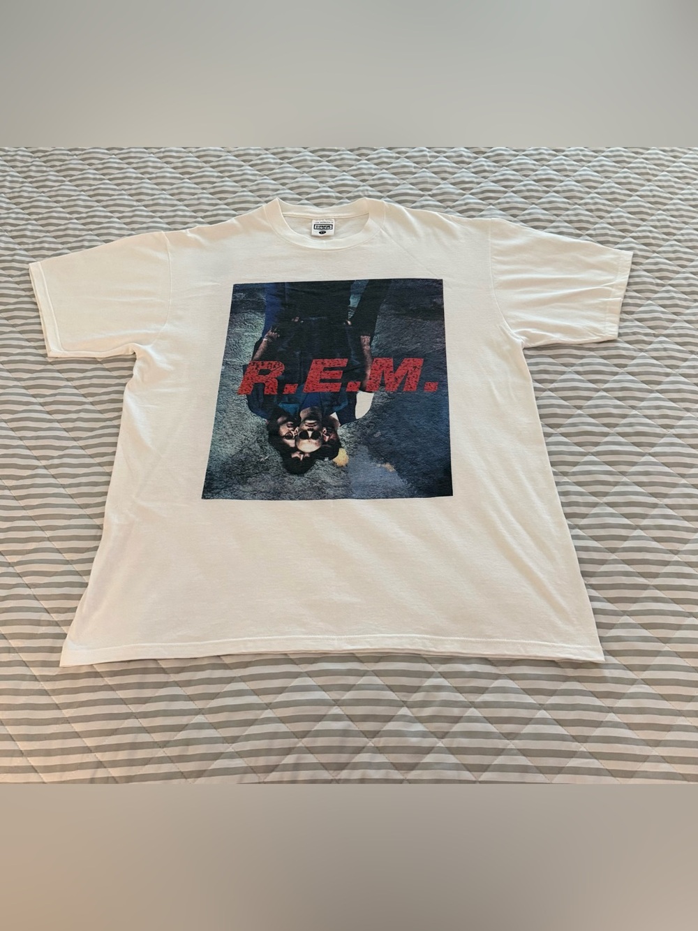 Vintage REM 1995 Monster Tour Concert Promo Shirt Men’s XL Nice Man EUC Retro